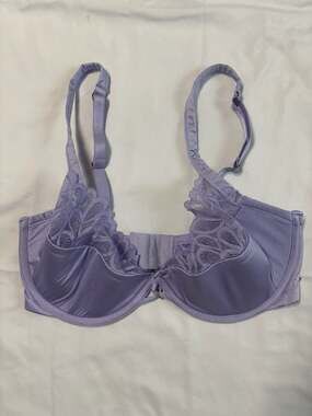 Savage X Fenty Not Sorry Lavender Lace Underwire Bra